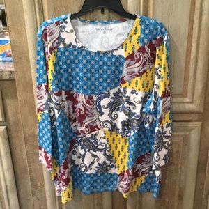 New With Tags “Rebecca Malone” Long Sleeve Shirt